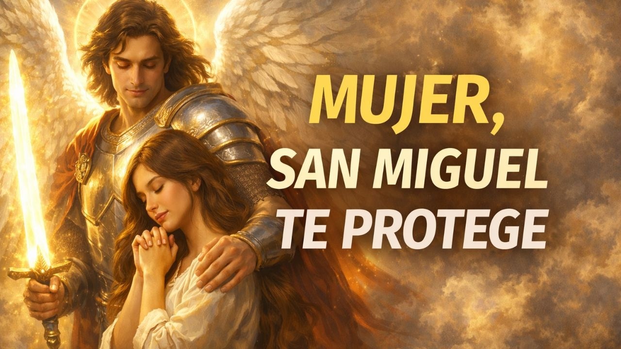 🌸 MUJER, SI ESCUCHAS ESTA CANCIÓN, SAN MIGUEL TE ESTÁ PROTEGIENDO HOY #sanmiguelarcangel