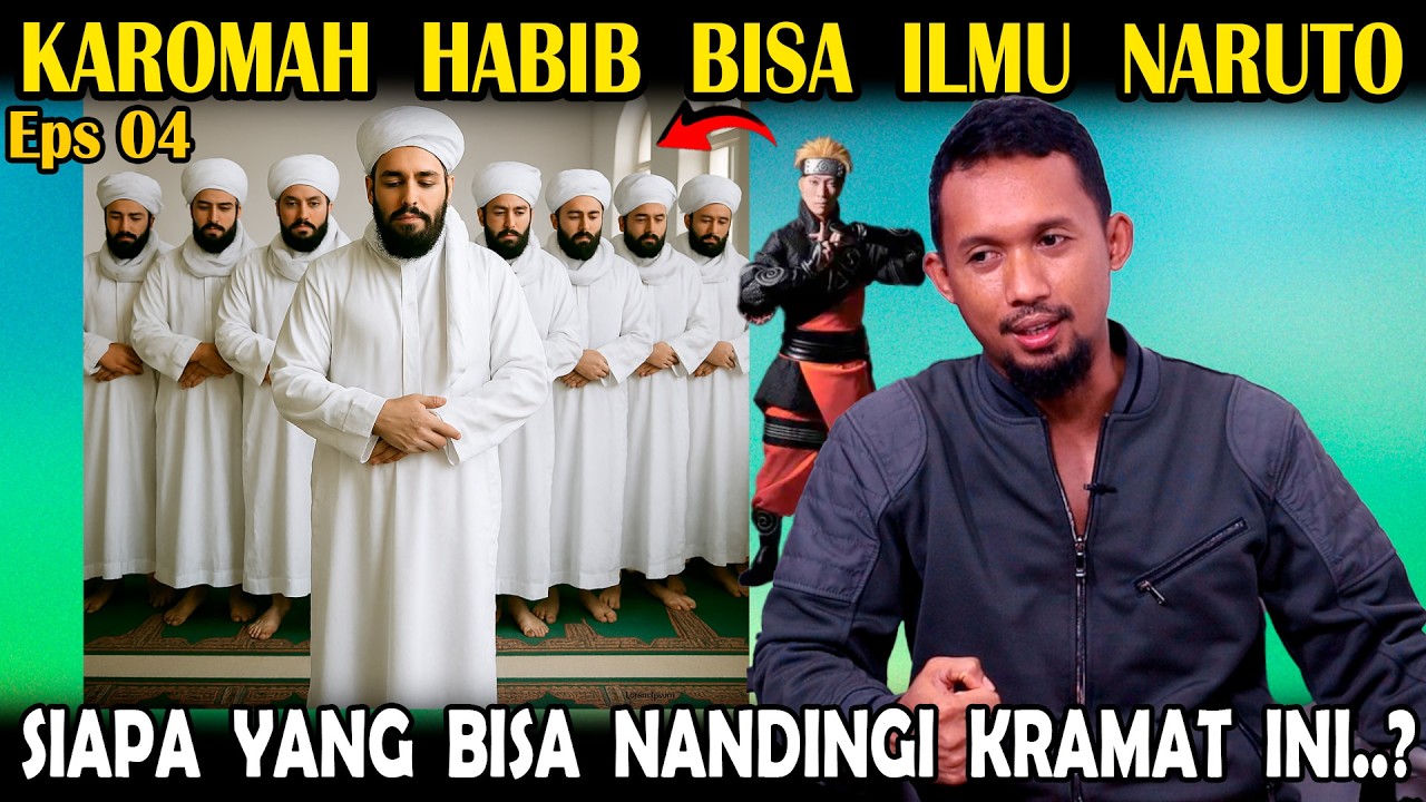 Episode 4  Habib Tidak Mau Sholat Lagi Karna Bisa Jurus Naruto..? Edisi 1001 Dongeng Khurofat Habib