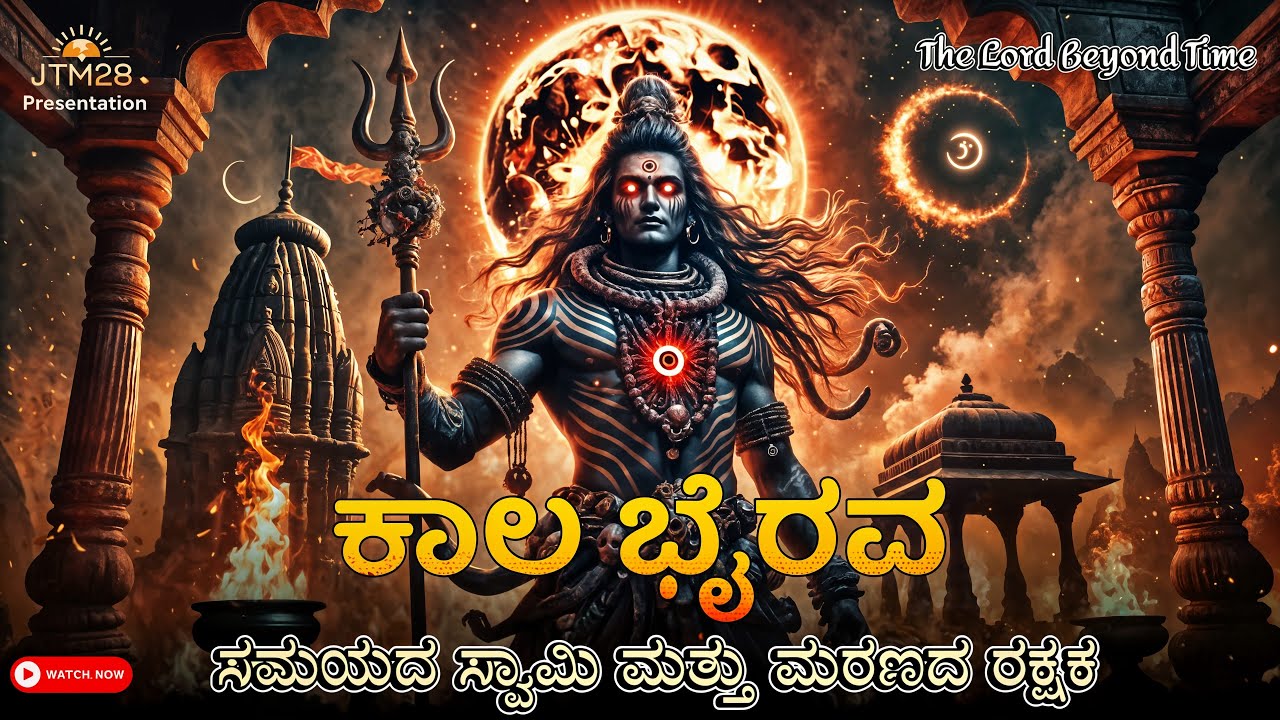 ಕಾಲ ಭೈರವ: ಸಮಯದ ಸ್ವಾಮಿ ಮತ್ತು ಮರಣದ ರಕ್ಷಕ | The Lord Beyond Time