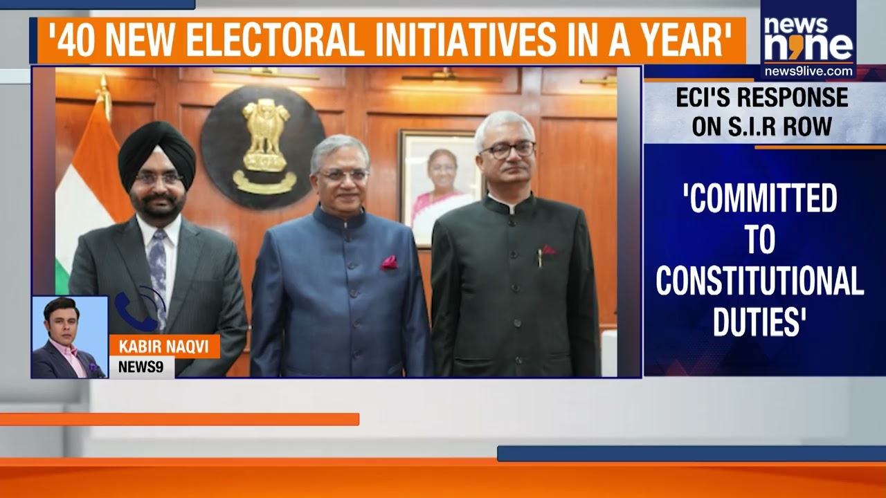 ECI Responds To SIR Row, Says Differences Are Part Of Deliberations | News9