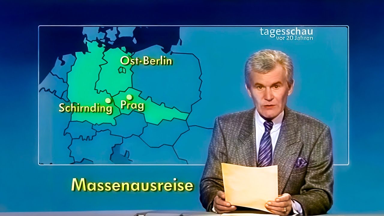 Vor dem Mauerfall: Tagesschau vom 05.11.1989 (Remastered)