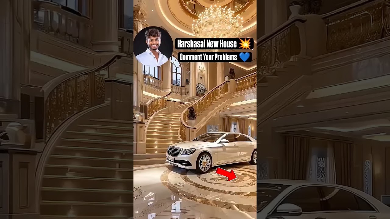 harsha Sai new house #harshasai #trending #trendingshorts #shortvideo #flokdance #funnymoments