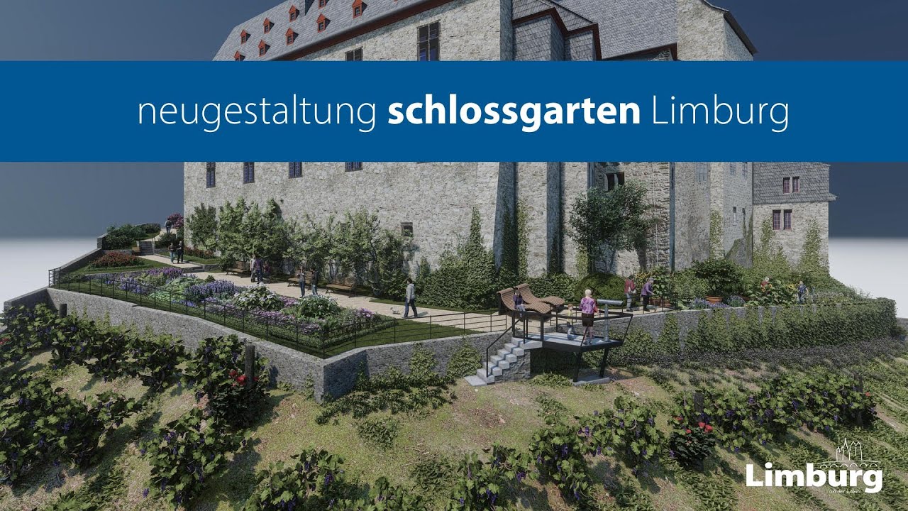 Neugestaltung des Schlossgartens Limburg (Animationsfilm)