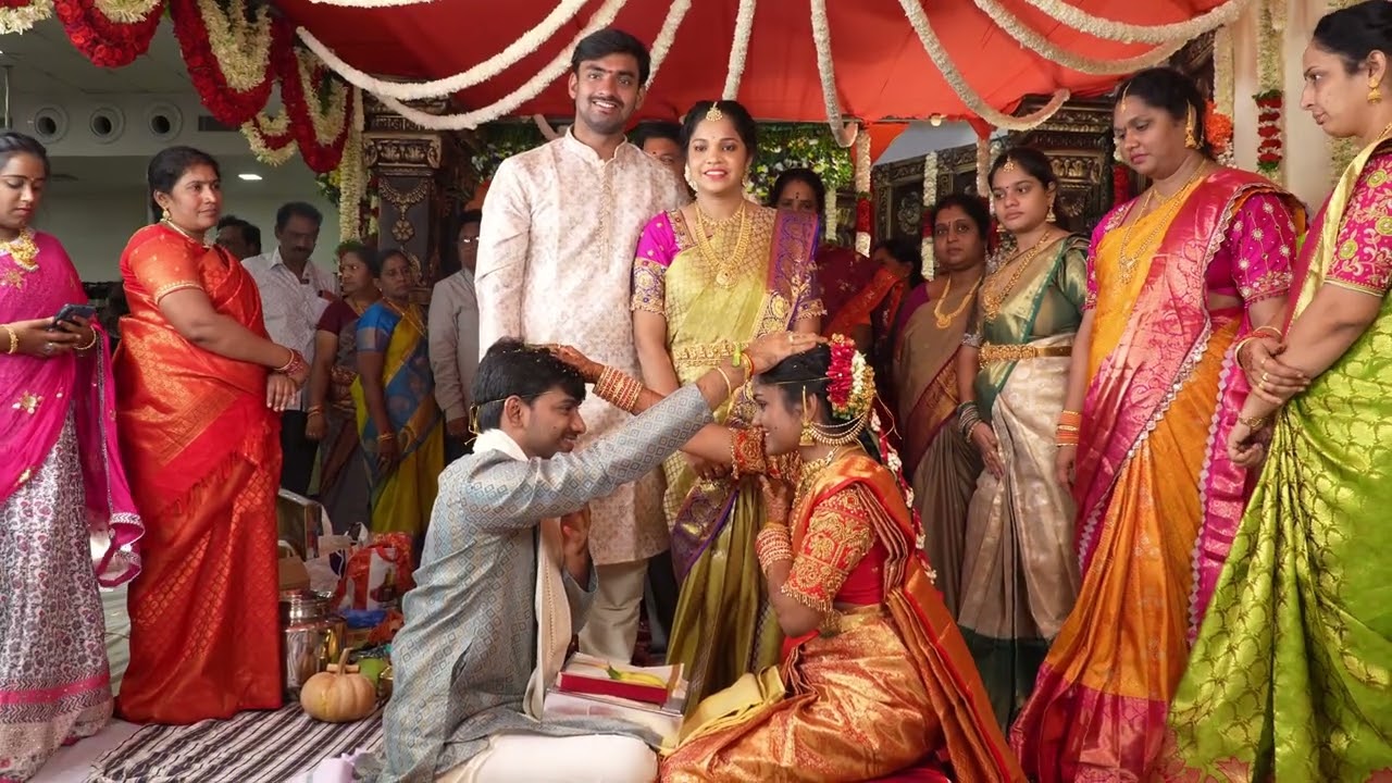 |MARRIAGE PART-2| Lakshmman & Sreevidya #brideandgroom #wedding #indianwedding #weddingday #marriage