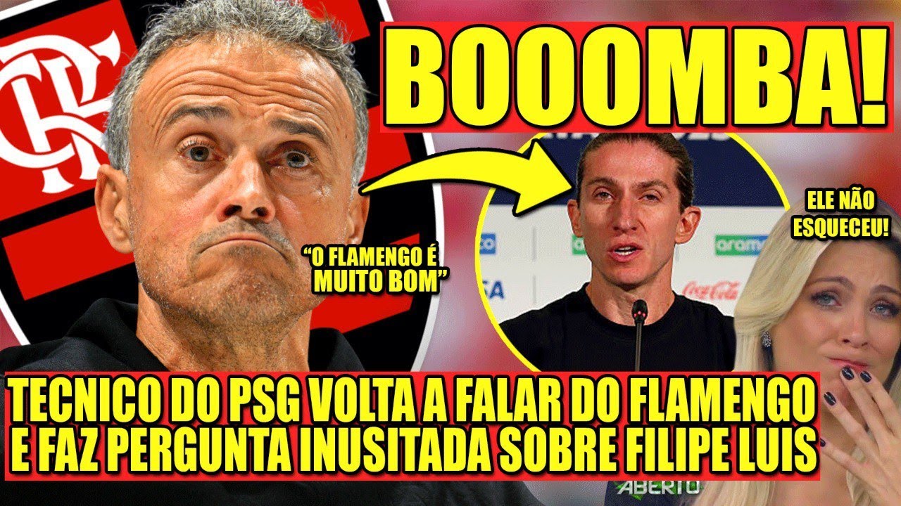 🔥 AGORA É GUERRA! O QUE O TÉCNICO DO PSG DISSE SOBRE O FLAMENGO VAI PARAR O BRASIL!