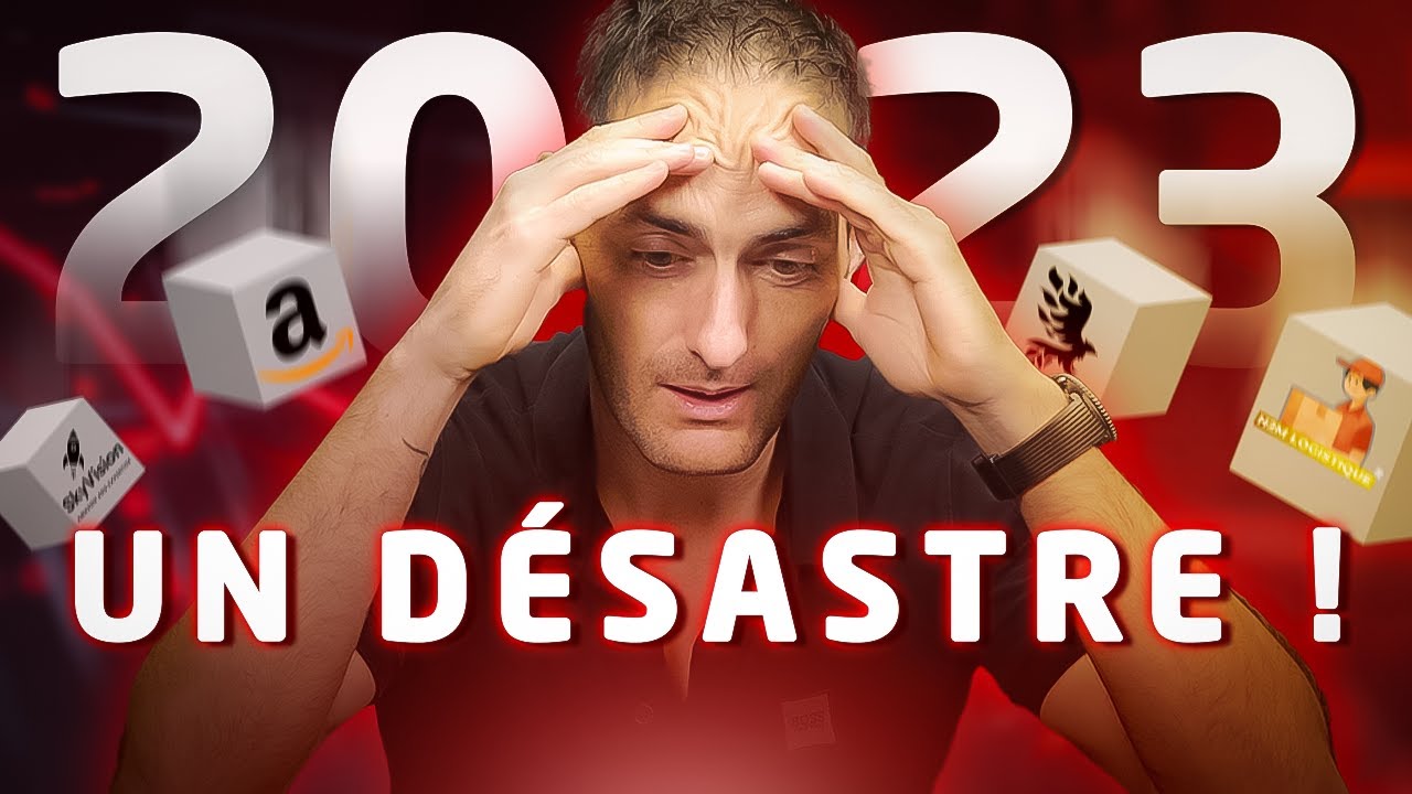 Mon BILAN 2023 n'est pas DINGUE (Vente Amazon, Affiliation, Formation, Startup...)