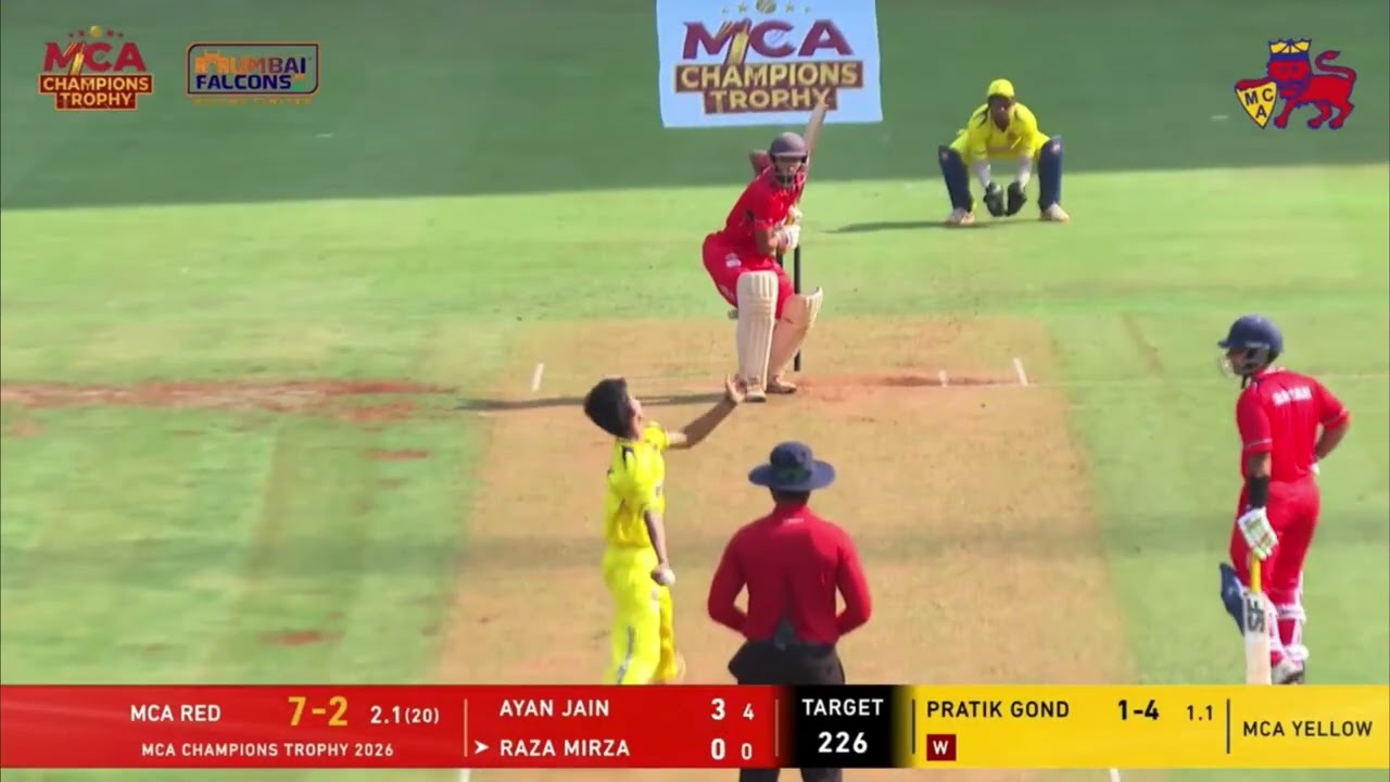 HIGHLIGHTS I MCA YELLOW VS MCA RED AT MCA CHAMPIONS TROPHY 2026