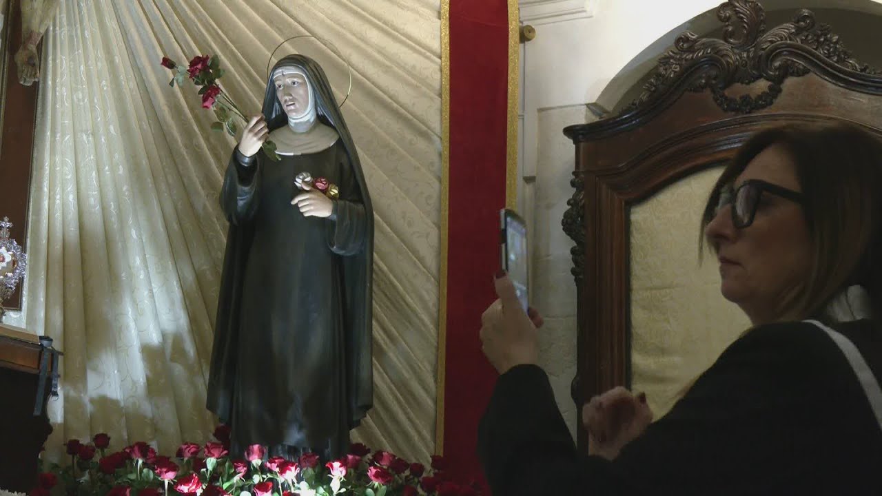 Trani ai piedi di Rita, la Santa che porta il profumo di Cristo nella Chiesa