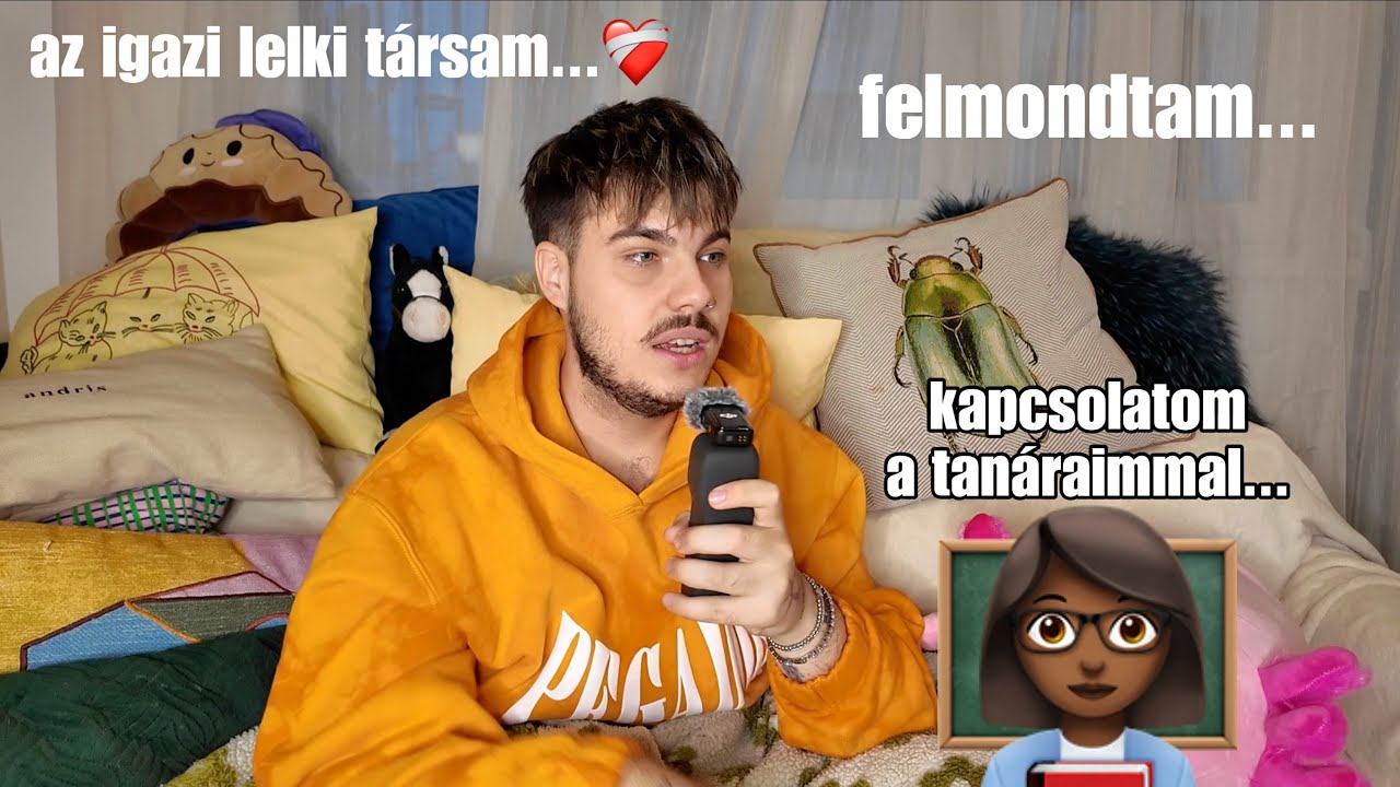 Felmondtam a munkahelyemen, Tan&aacute;r-di&aacute;k kapcsolat, Legnagyobb f&eacute;lelmeim | ANDRIS SHOW 5. 