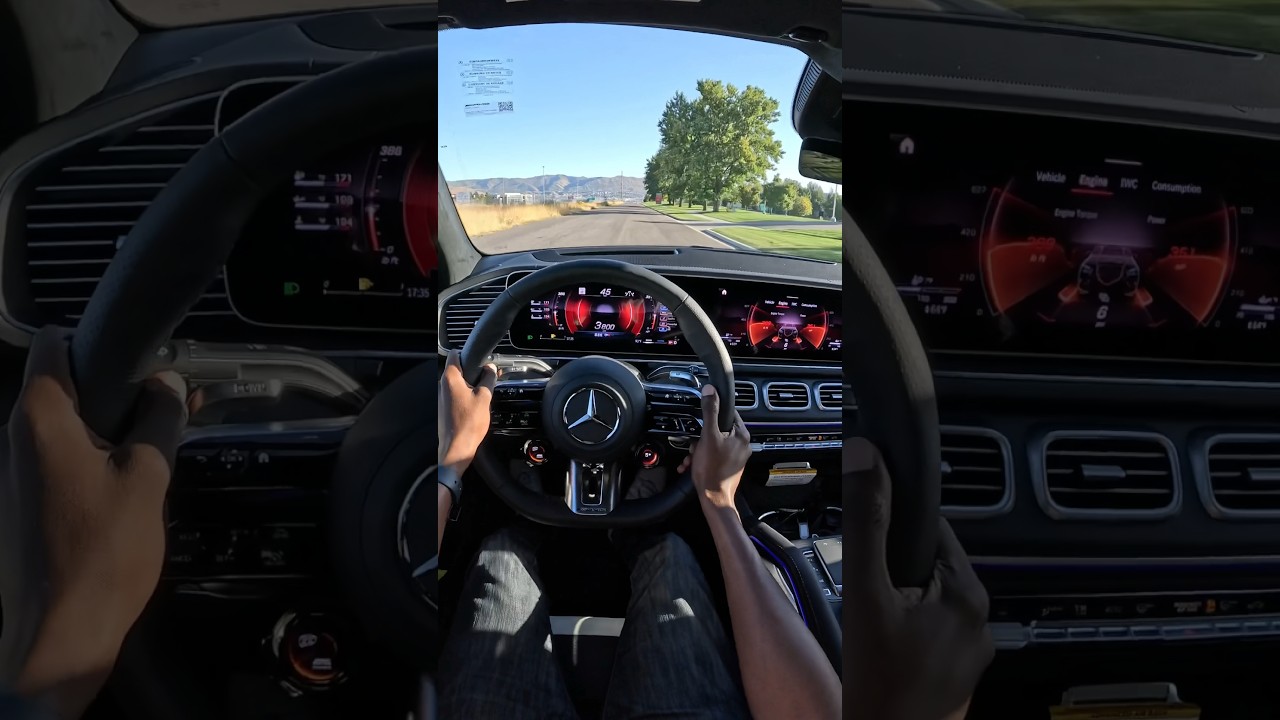 4.0L V8 exhaust, Acceleration &mdash; 2025 Mercedes AMG GLE 63 S Coupe!