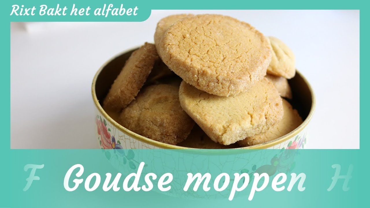 Goudse moppen recept! | Rixt bakt het alfabet