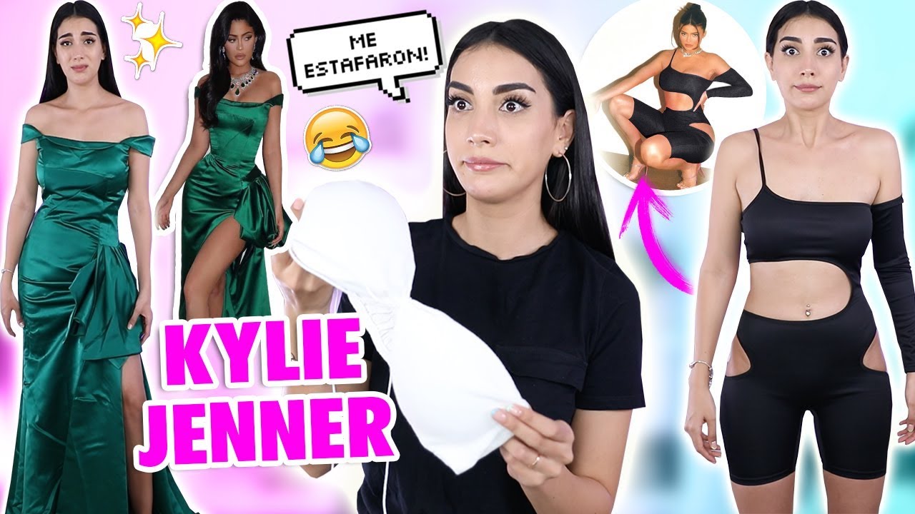 PROBANDO LOS VESTIDOS de KYLIE JENNER! Económicos 😐¿Vale la pena? 🤑 Aliexpress HAUL! | Claudipia