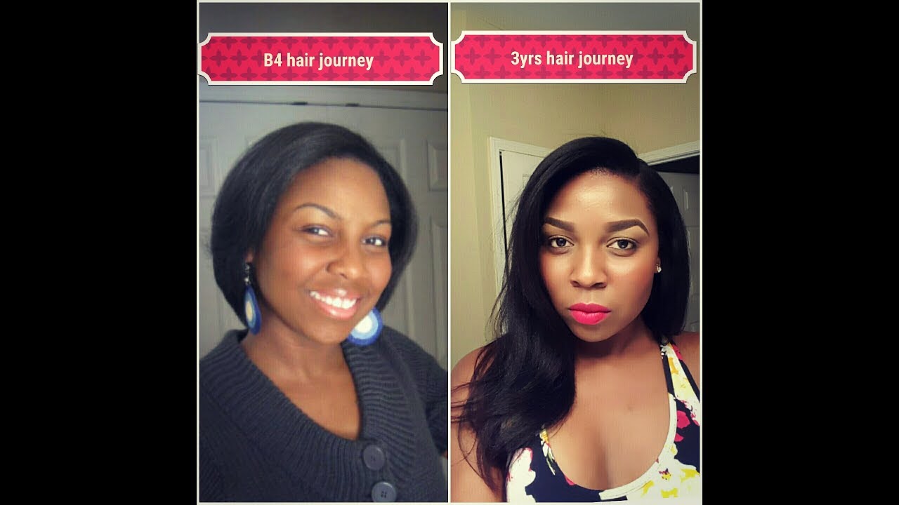 Grow long relaxed hair and maintain it (Relaxed Hair Journey)