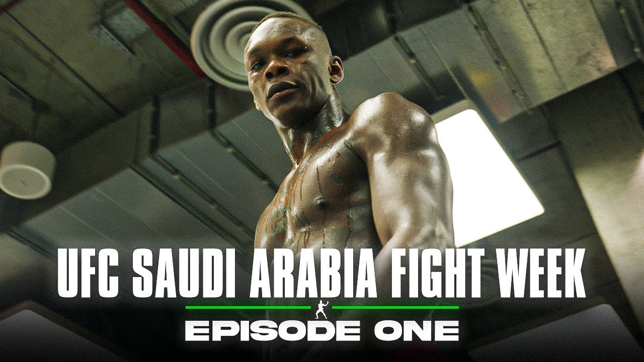Israel Adesanya Arrives In Saudi Arabia For His First Non-Title Fight In 6 Years | UFC Saudi Arabia
