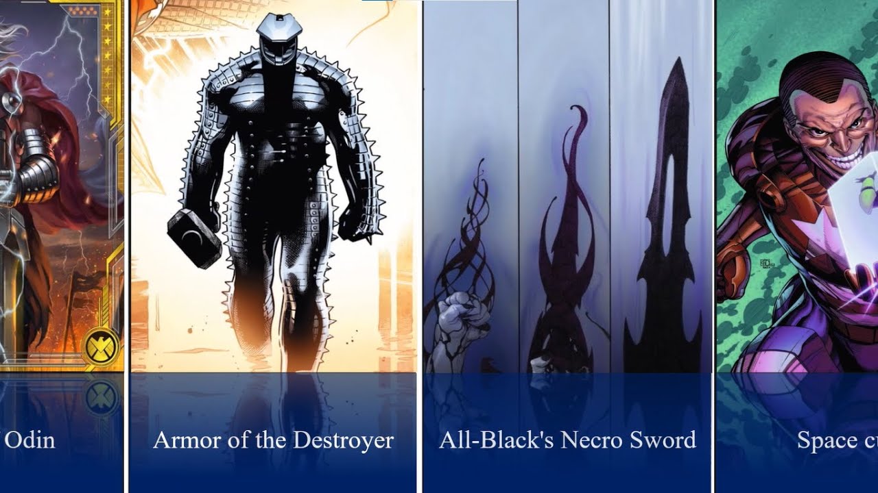 The 20 Most Powerful Weapons in the Marvel Universe