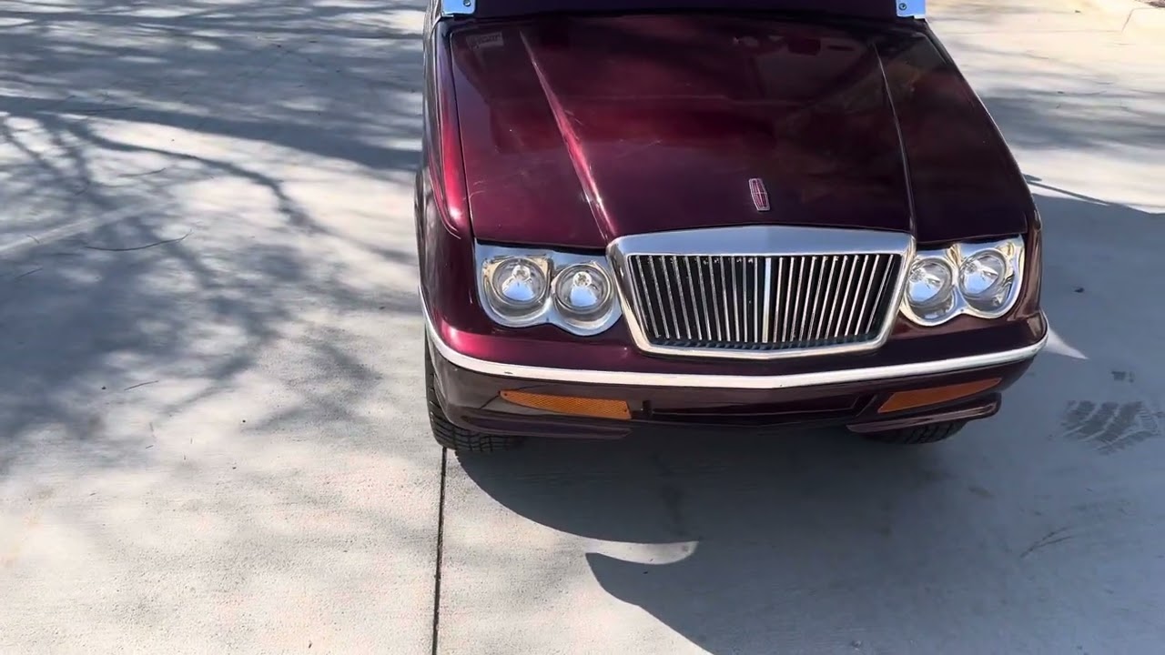 Dark Ruby Metallic Western Elegante Golf Cart Virtual Test Drive