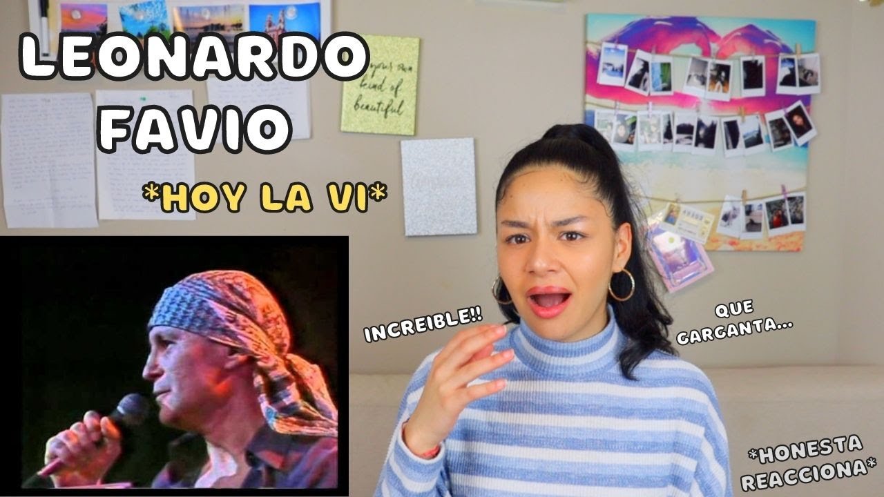 REACCIONO a LEONARDO FAVIO -  
