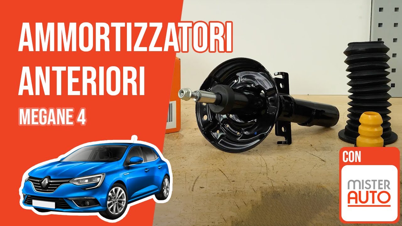 Sostituzione ammortizzatori anteriori Megane 4 ➿