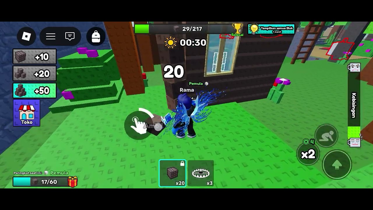 Belum bisa menang gusy#roblox seru#