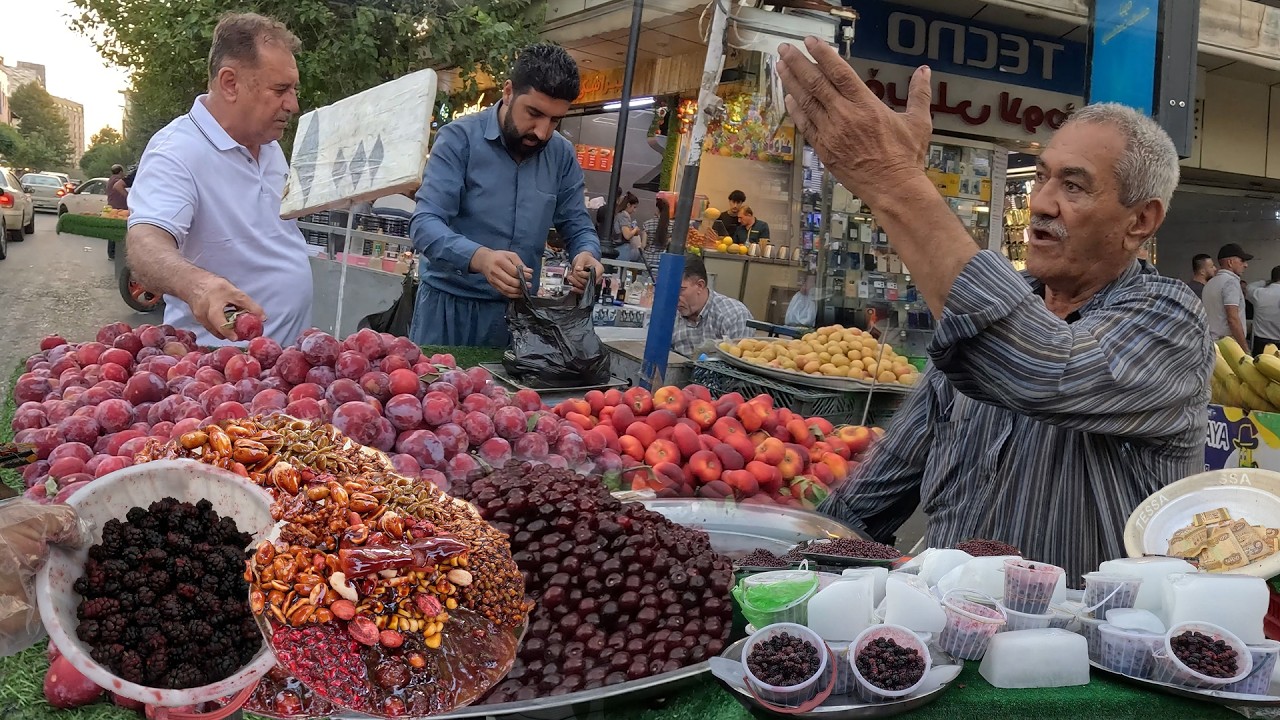 IRAQ! Slemani Street Food 2024 | A Walk in the Largest and Busiest Bazaar