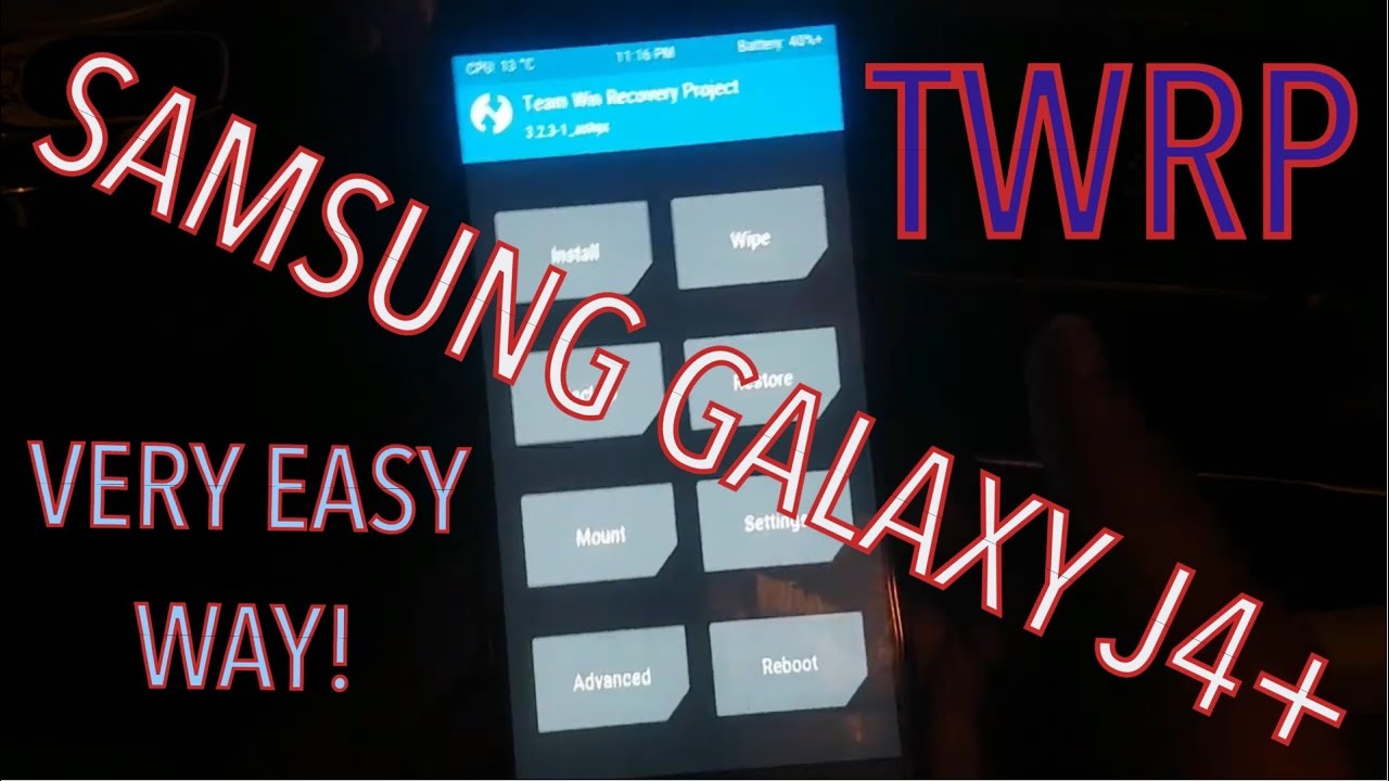 SAMSUNG GALAXY J4+ (SM-J415F) Android Pie ∆ Как установить TWRP Custom Recovery ∆ КАК УСТАНОВИТЬ