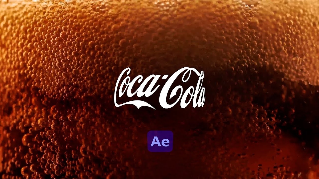 Coca Cola Logo Animation Breakdown | After Effects Tutorial | No Plugins