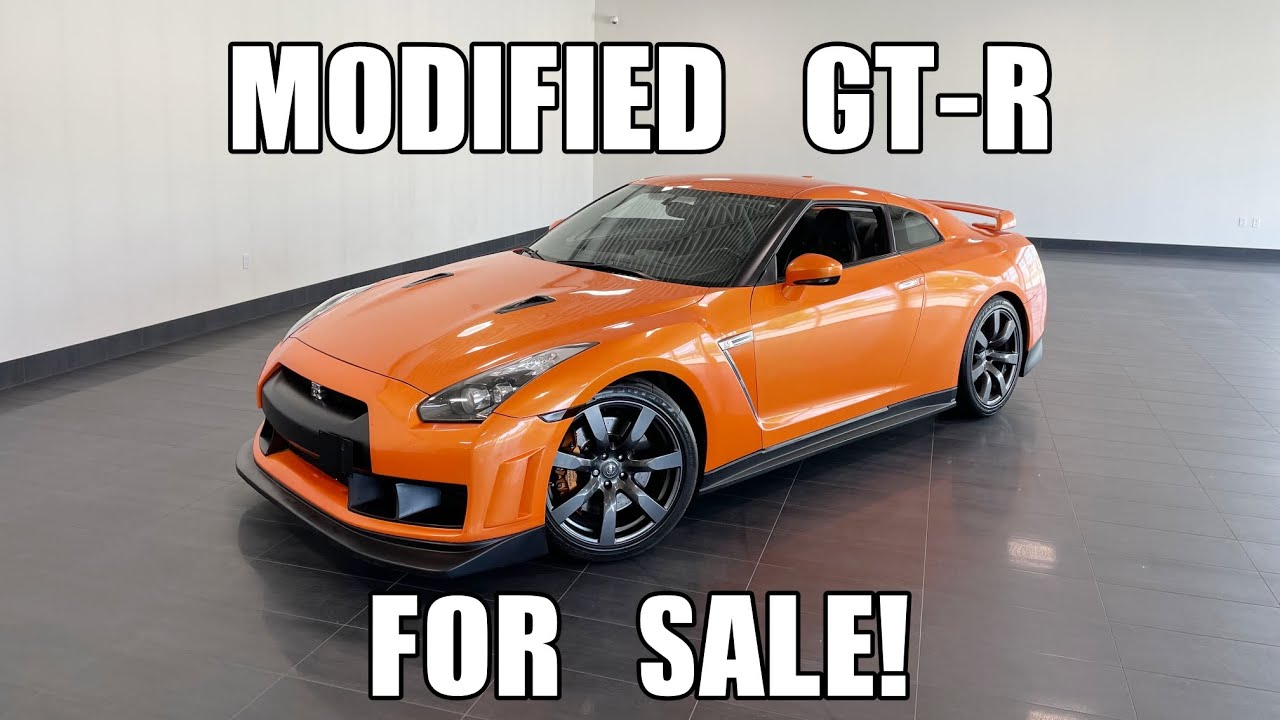 ORANGE 2010 NISSAN GTR FOR SALE!