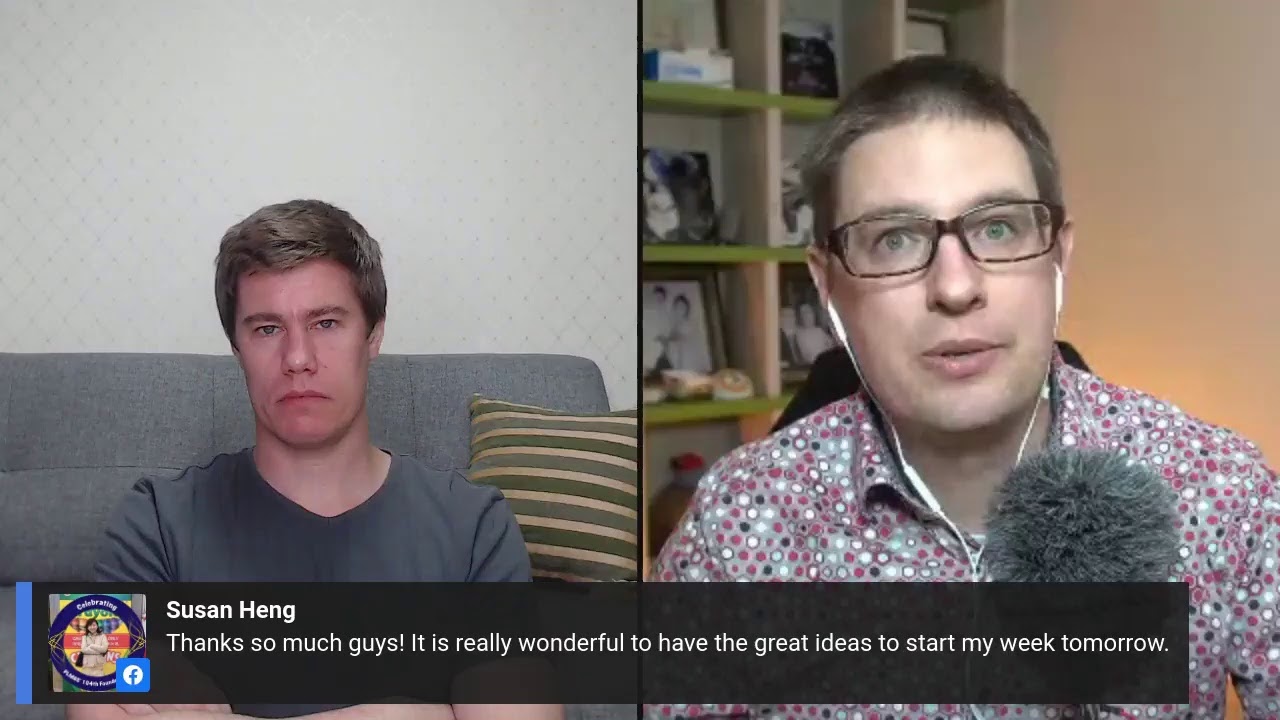 English Teacher Livestream with Ben
