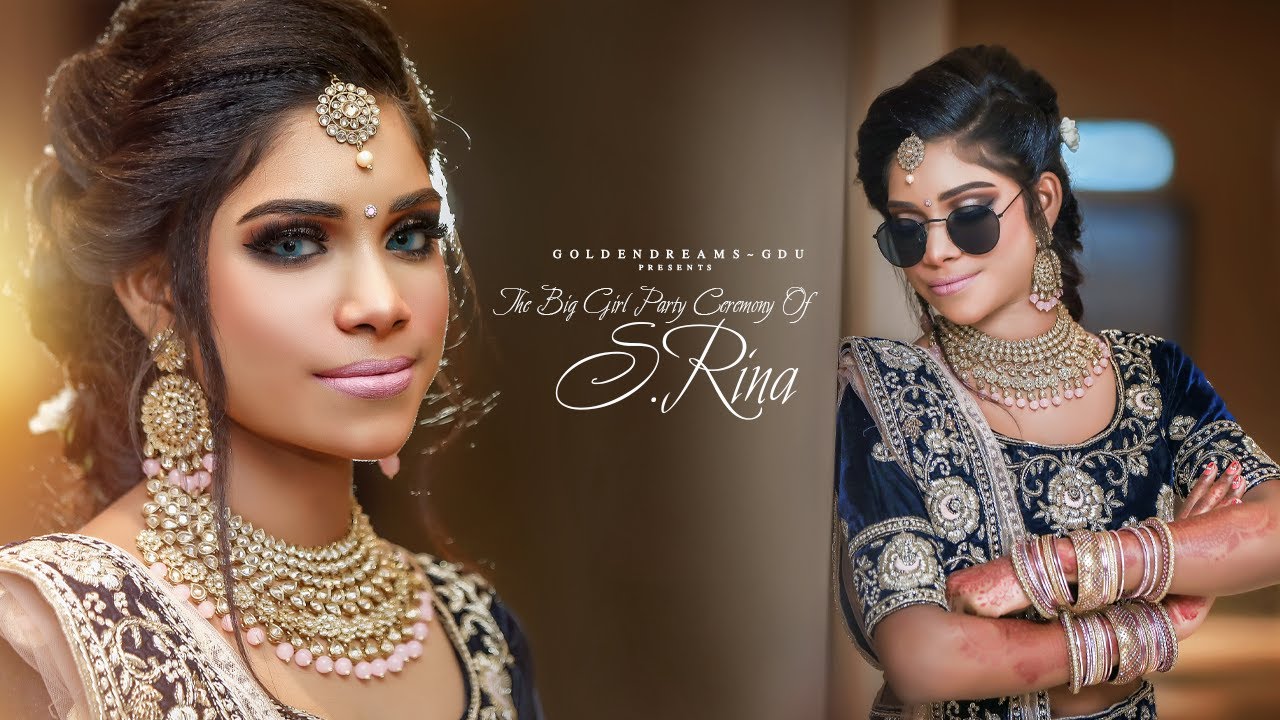 Malaysian Indian Puberty Ceremony Of Princess Ms.Rina Highlights |  Golden Dreams GDU