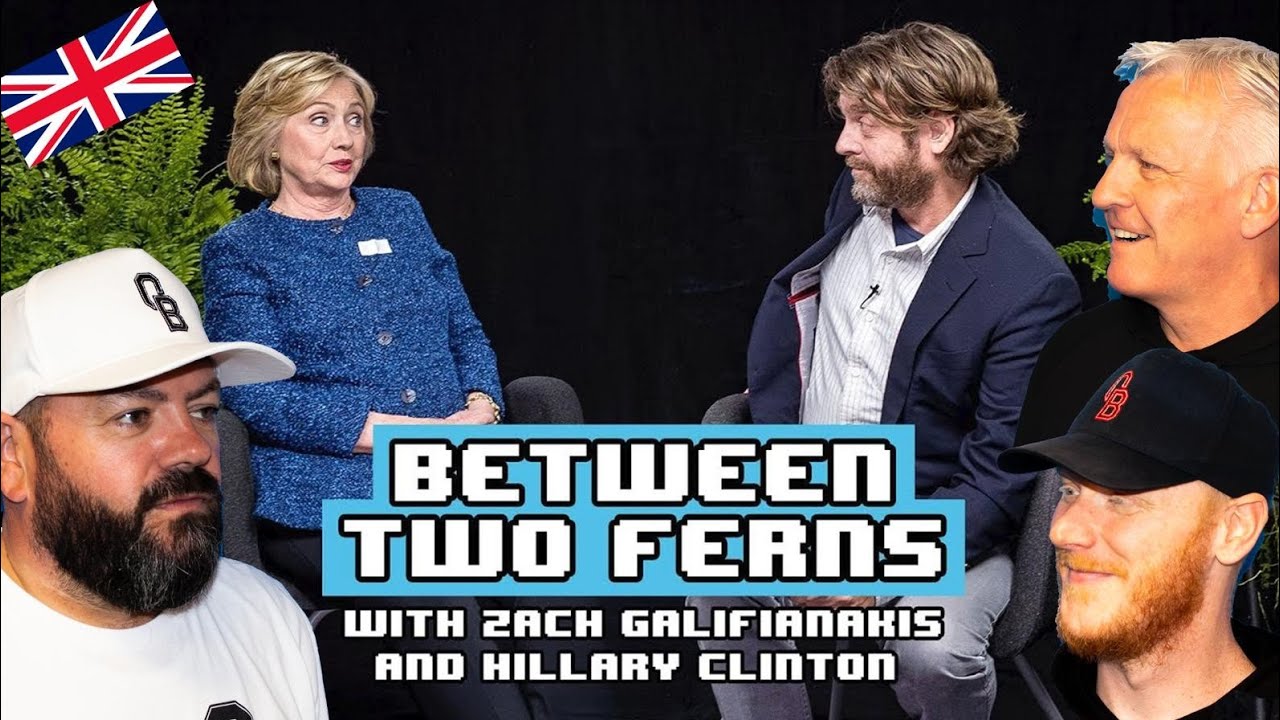 Between Two Ferns - Hillary Clinton REACTION!! | OFFICE BLOKES REACT!!