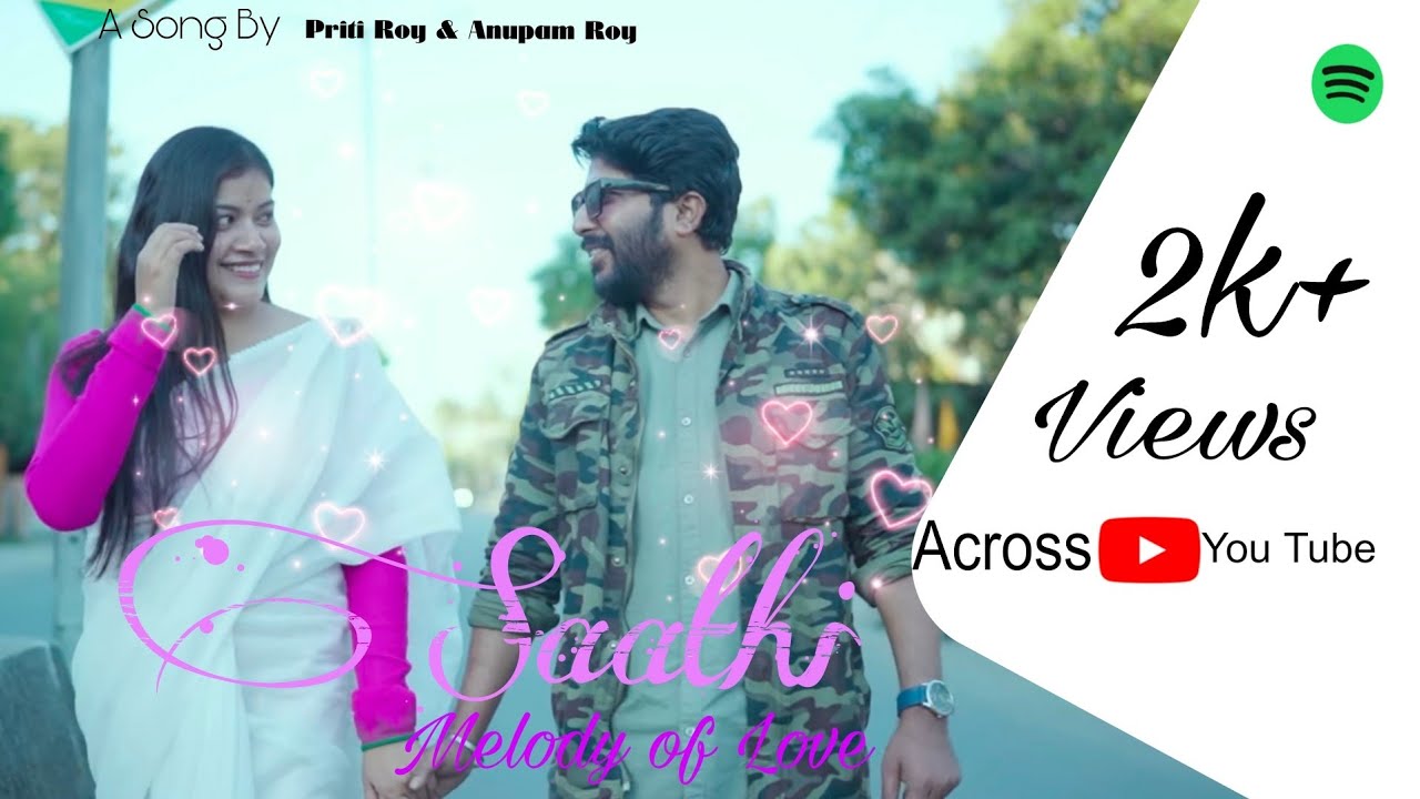 Sathi Melody of love - Priti Roy & Anupam Roy | Official Music Video | new hindi song