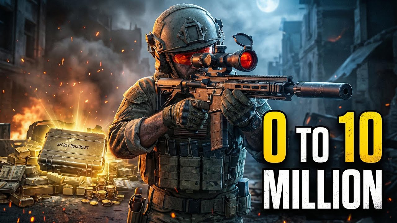 LIVE🔴 :  $0 to $10,000,000 in ONE Stream? (Arena Breakout Infinite)