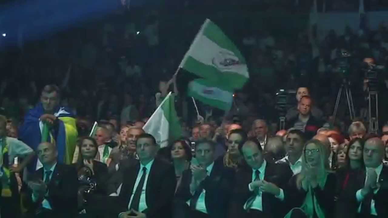 Centralni predizborni skup SDA, Zetra 10.10.2014