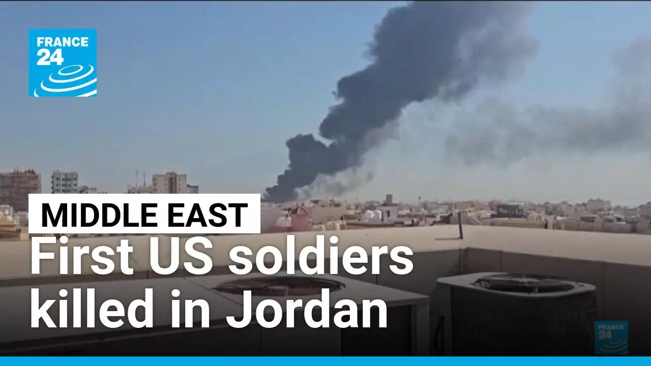 First US soldiers killed in Jordan, Trump vows to shift action &bull; FRANCE 24 English