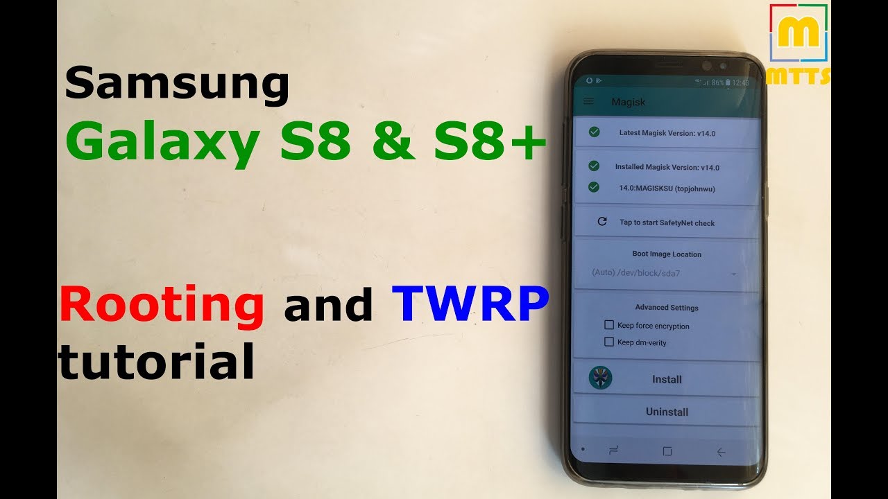 Rooting and TWRP tutorial - Galaxy S8 S8+