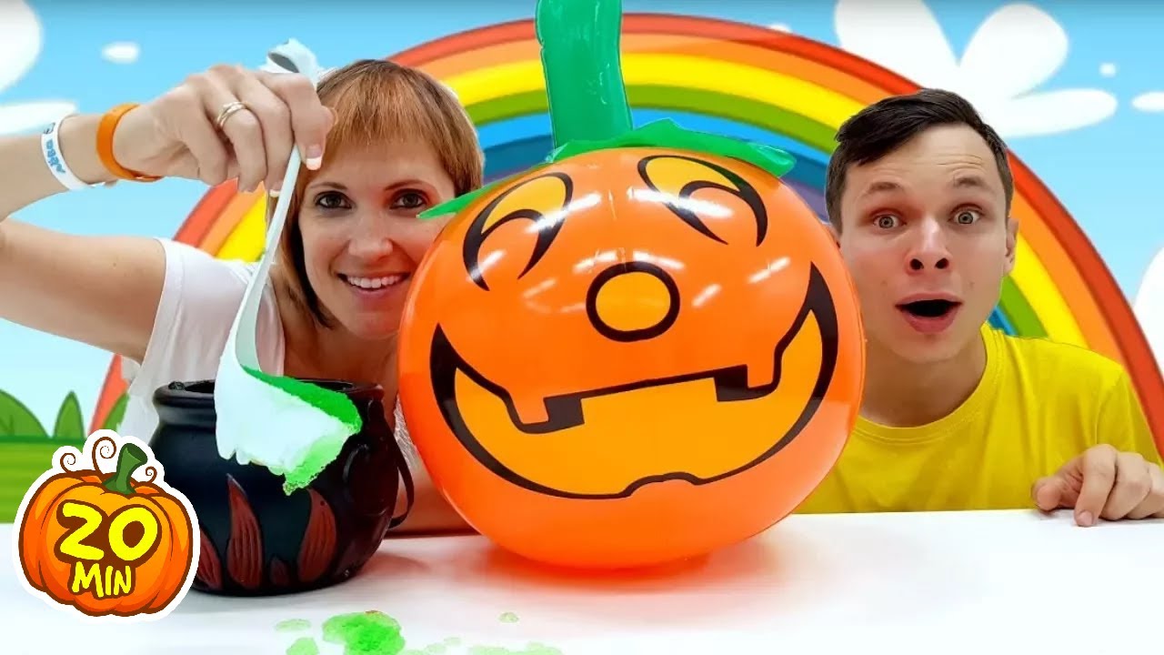 Игрушки празднуют Хэллоуин в Кафе на дереве🎃🍧 Капуки Кануки для детей