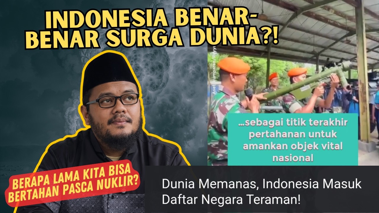 TERNYATA INDONESIA NEGARA TERAMAN BILA PERANG DUNIA KE-3 TERJADI ?!