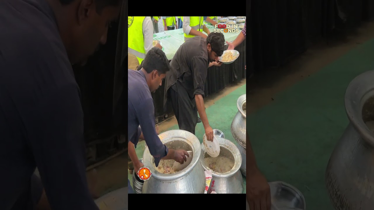 10,000 People Iftar on Road - Free Ramadan Iftar #ramadan #viralreel