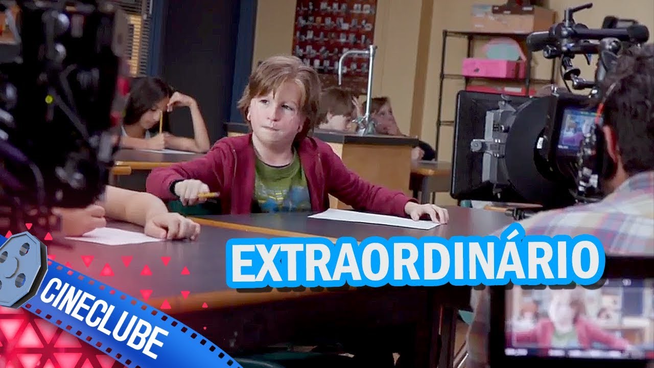 Bastidores do filme Extraordinário | CINECLUBE