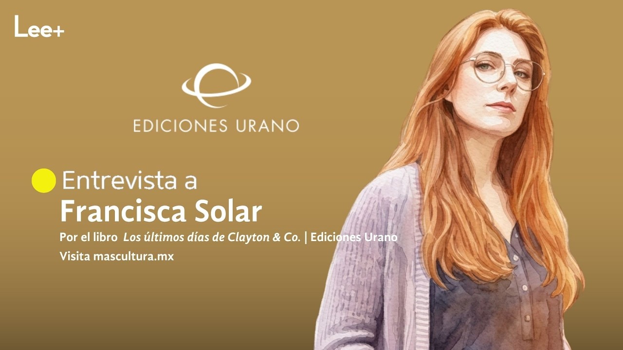 Entrevista a Francisca Solar por su libro 