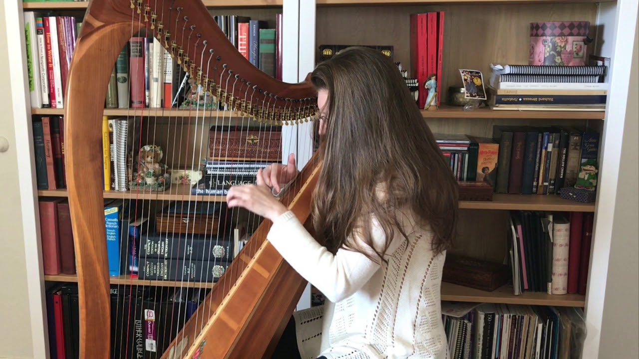 Faithful on Celtic Harp by Cynthia Artish