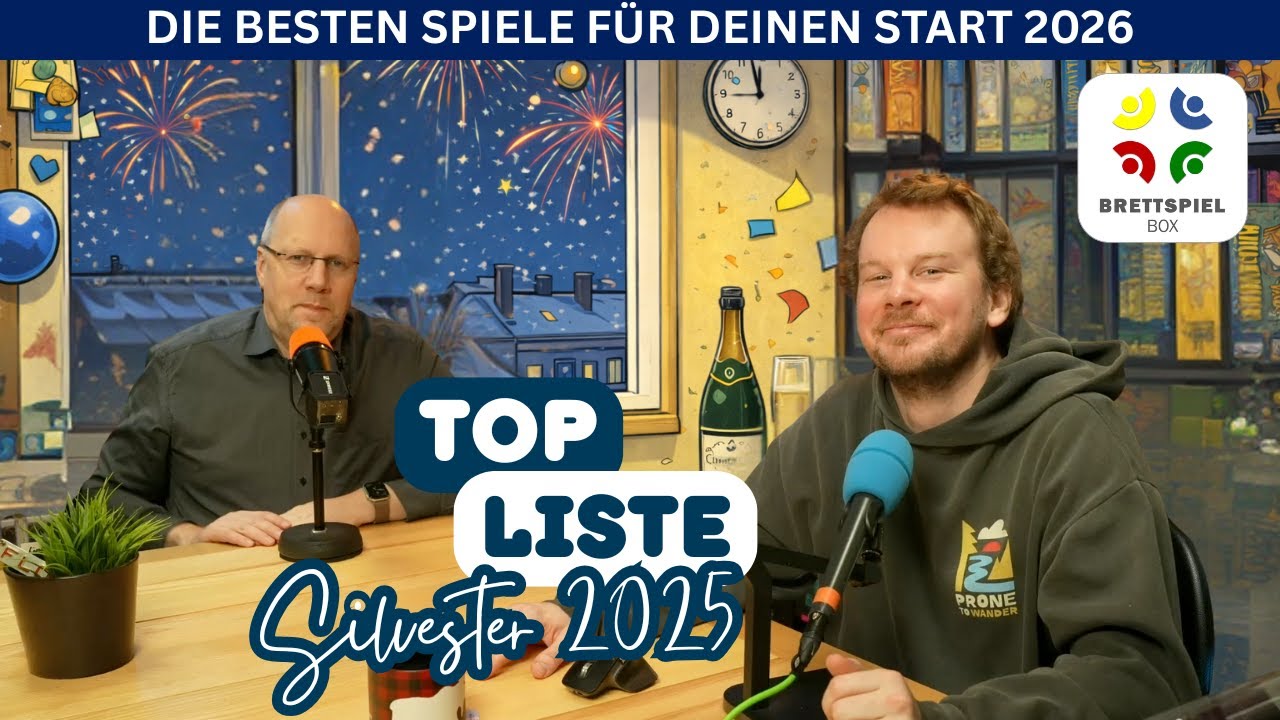 Brettspielbox - Brettspiel Silvesterempfehlungen 2025