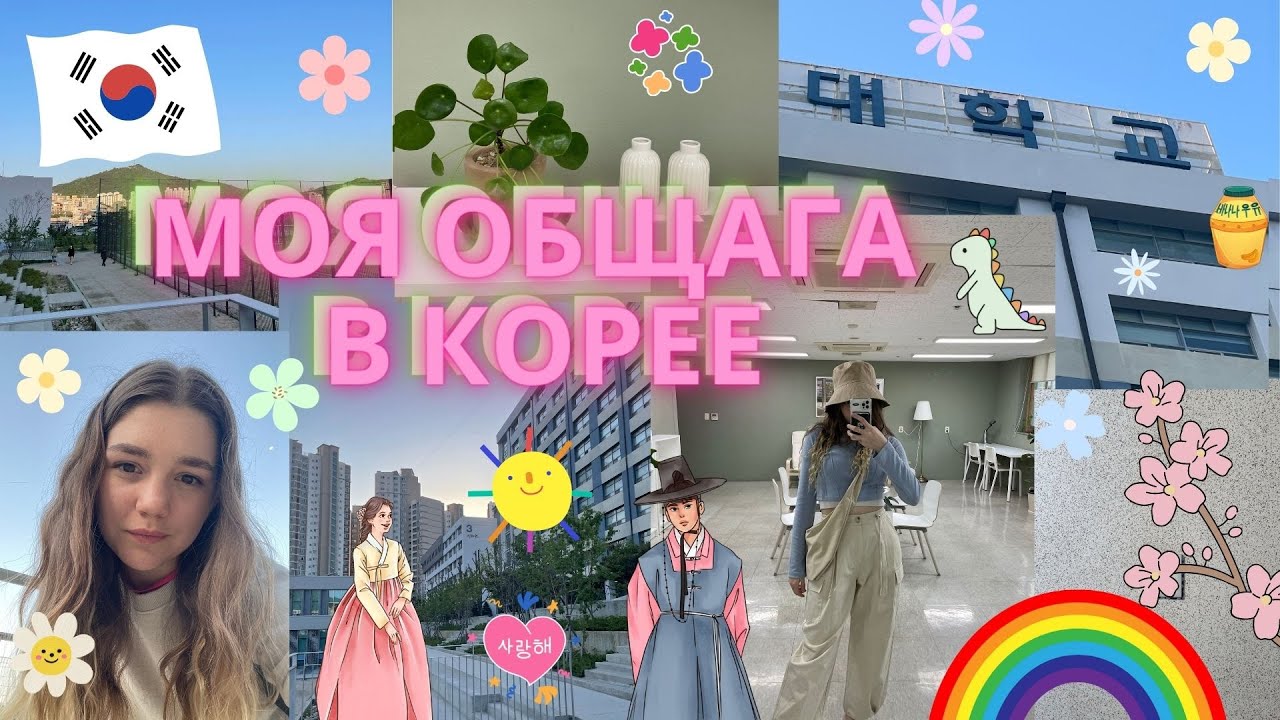 Моя общага в Корее
