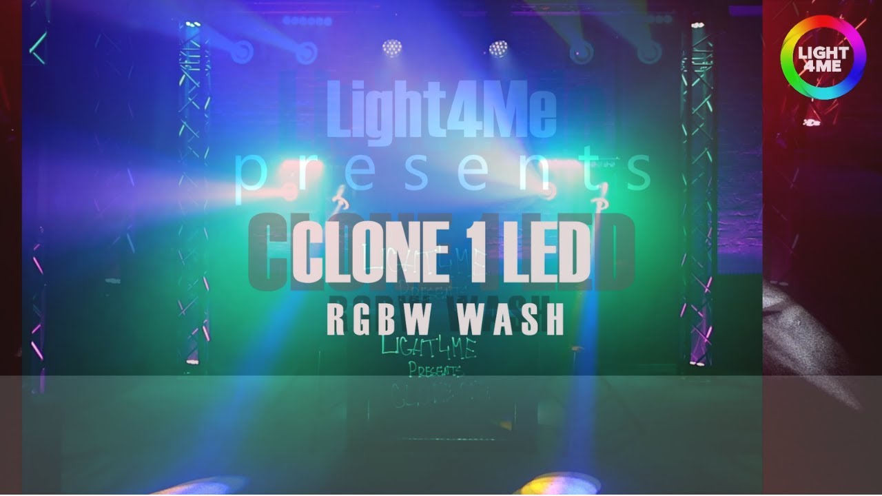 Light4Me  CLONE 1 - efekt świetlny LED RGBW 2x