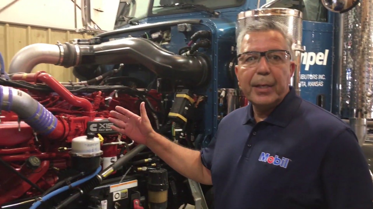 Gary talks about importance of grease with truck maintenance.