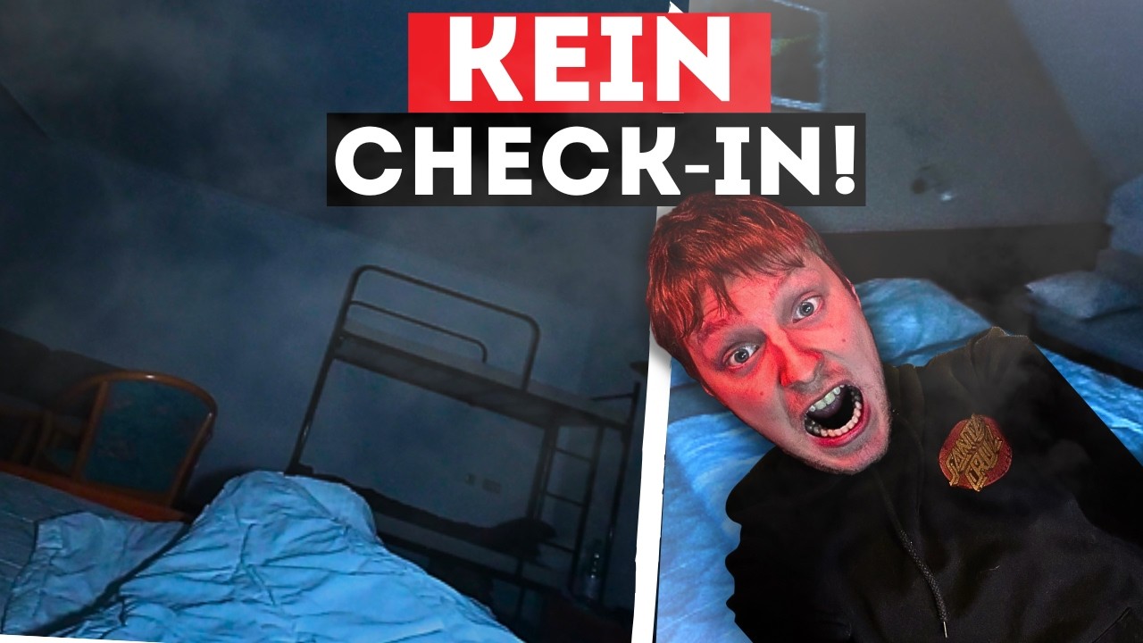 Seit Jahren niemand mehr hier? | Übernachten im verlassenen HOTEL 😳