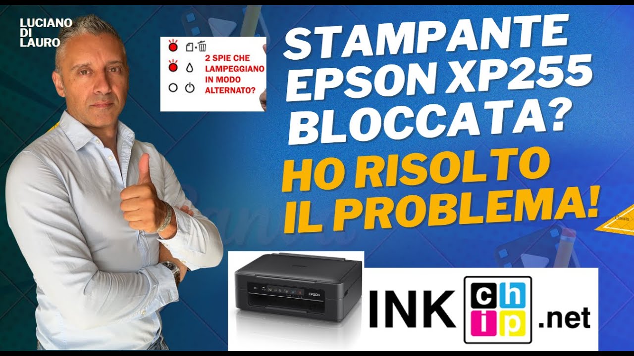 Stampante Epson XP-255 XP-2200 Bloccata? Ecco Come Resettare il Contatore di Stampa(Funziona)
