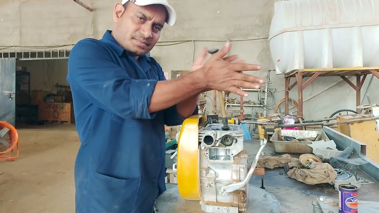 Robin ya honda GK200 side valve kisi bhi engin ka valve  clearance ayese seting kare