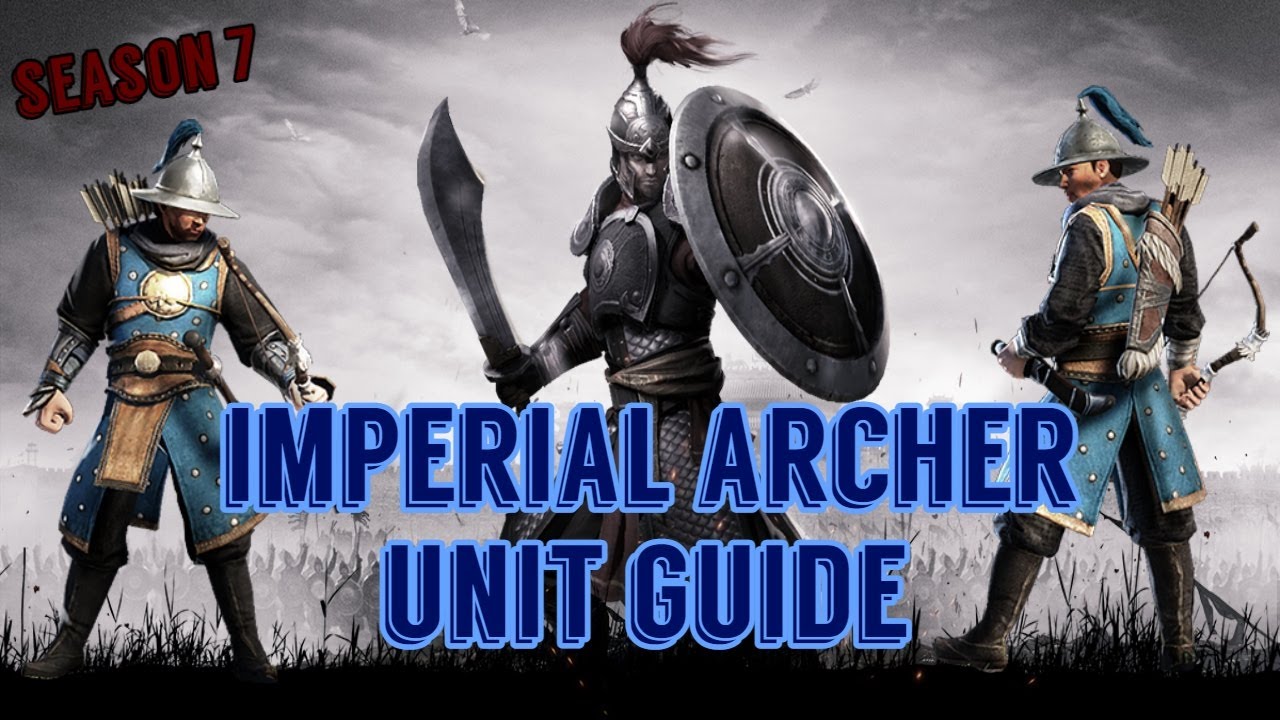 Conquerors Blade: Imperial Archer Unit Guide | Siege Tutorial (Season 7)