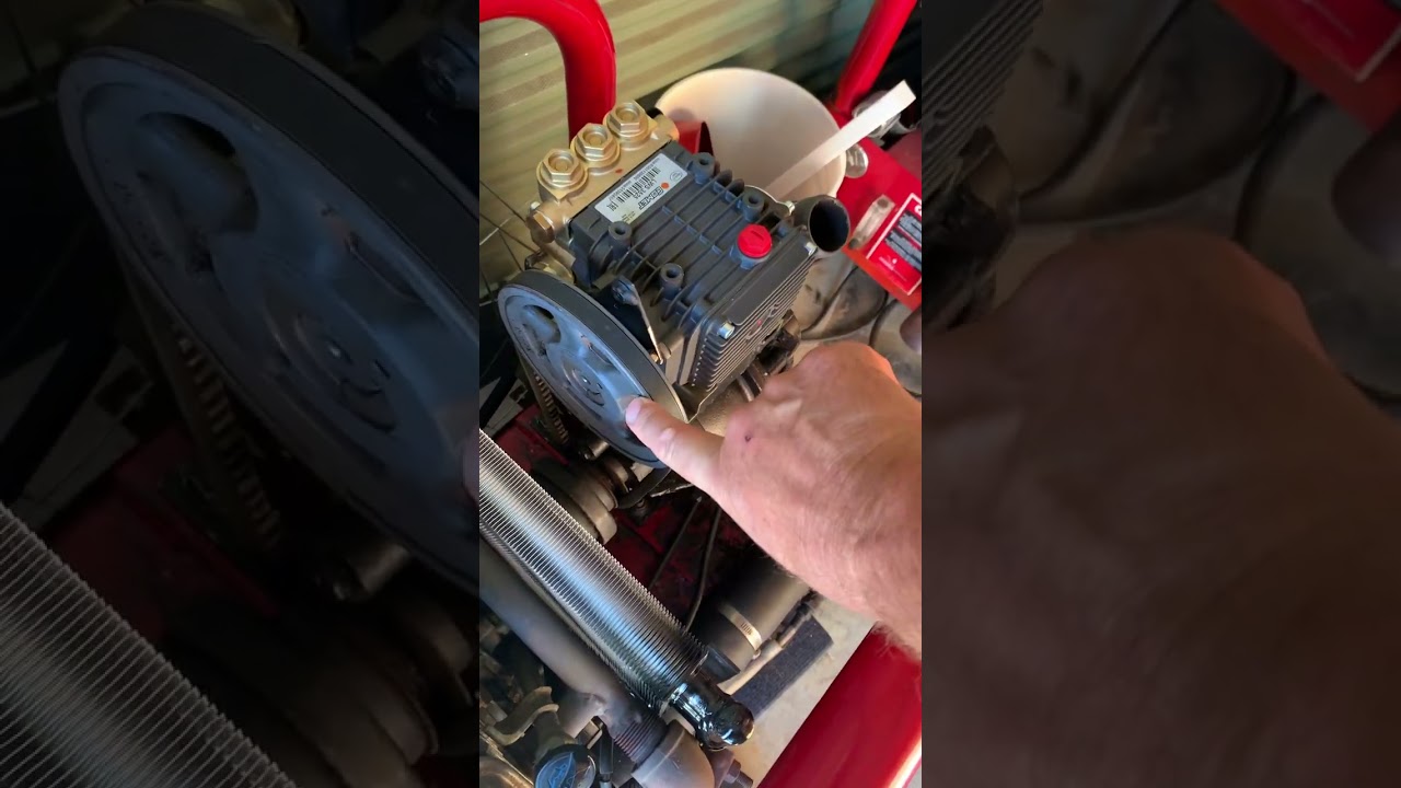 Hydramaster spitfire pump and heat exchanger replacement parts.